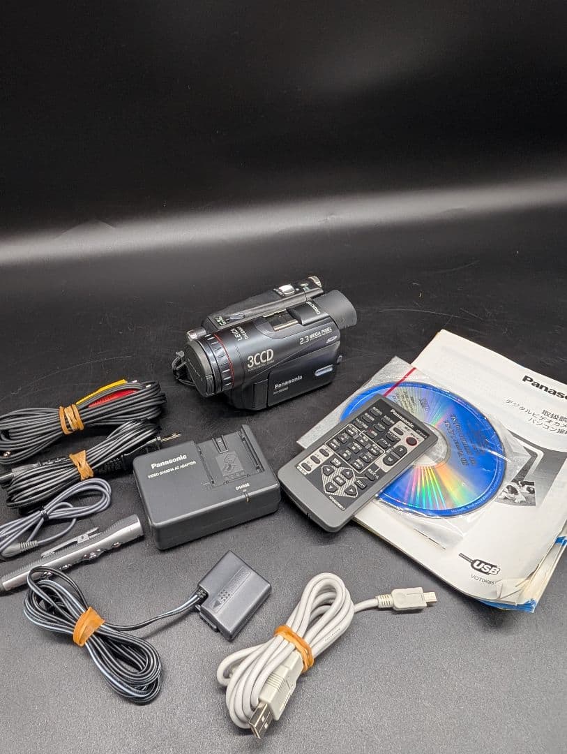 美品・動作良好 パナソニック NV-GS200 MiniDVビデオ