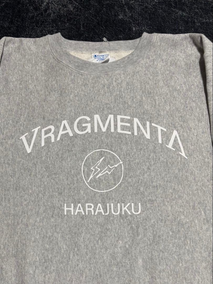 トップス fragment V.A. TOKYO champion sweat XL