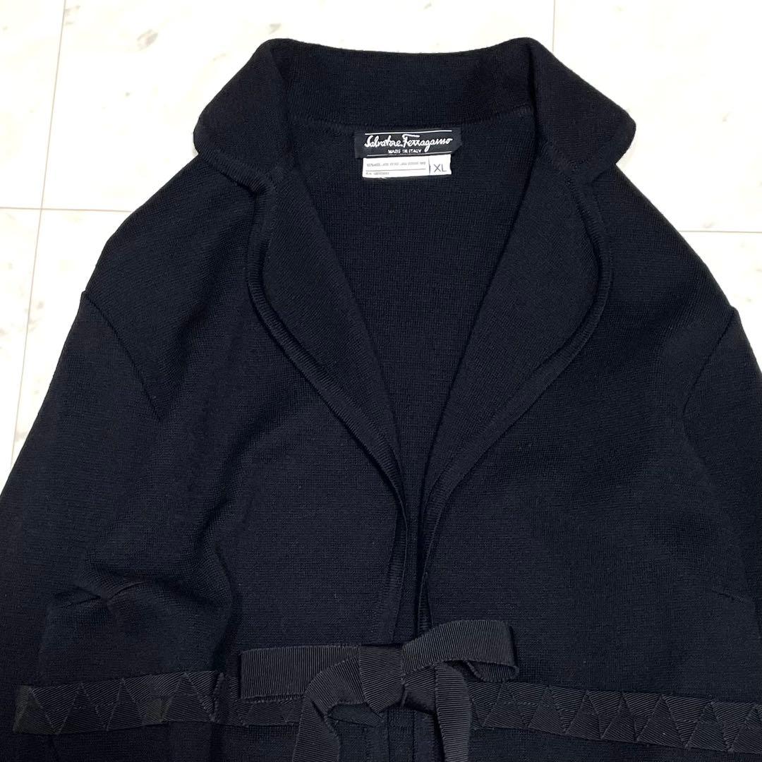 大きいサイズXL✨サルバトーレフェラガモ ニットテーラードジャケット