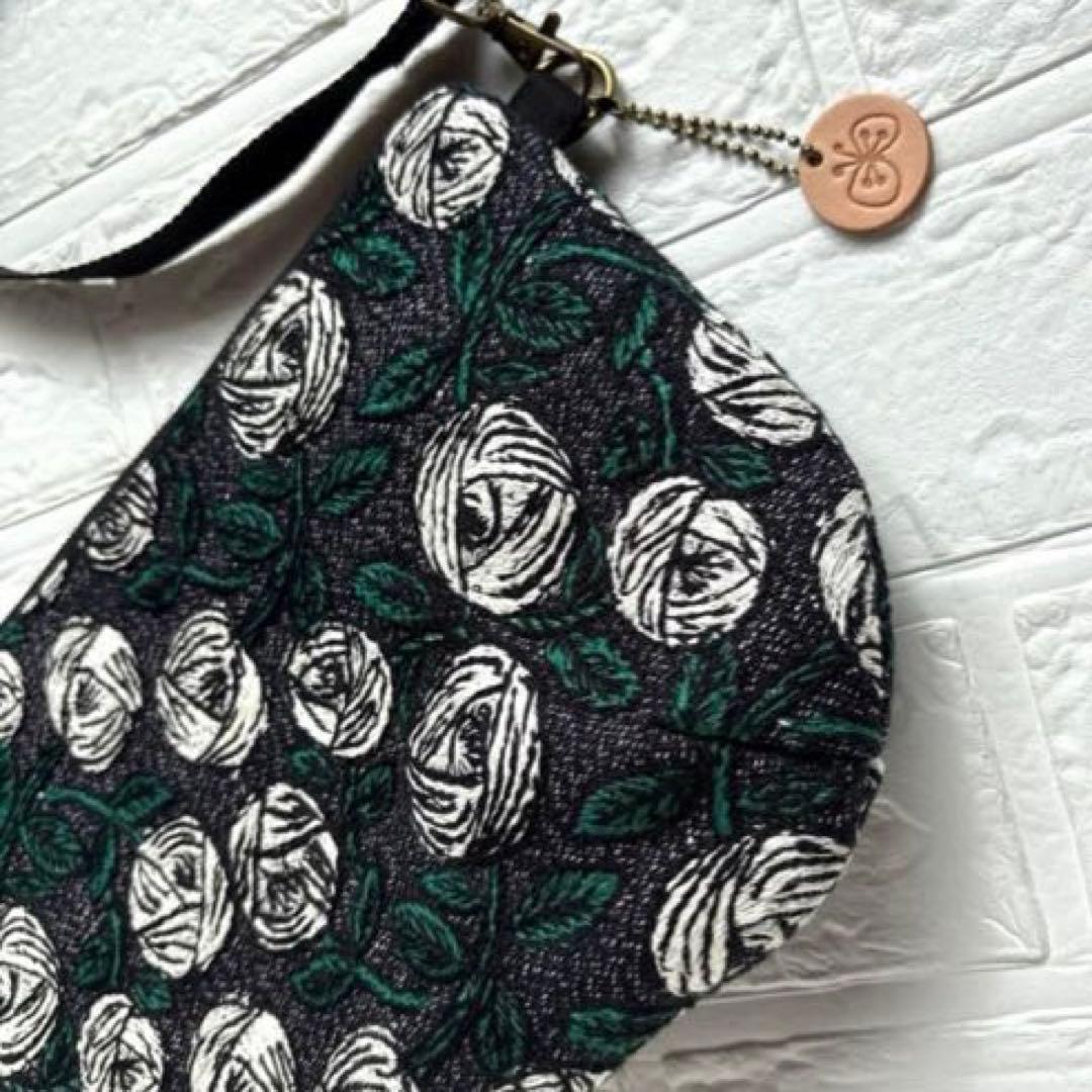 60201A ハンドメイド　ミナペルホネン　ショルダーバック