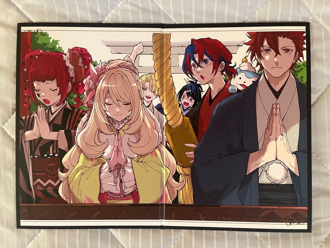 FEエンゲージ コミックス2巻 応募当選品 新春A4二つ折アートボード