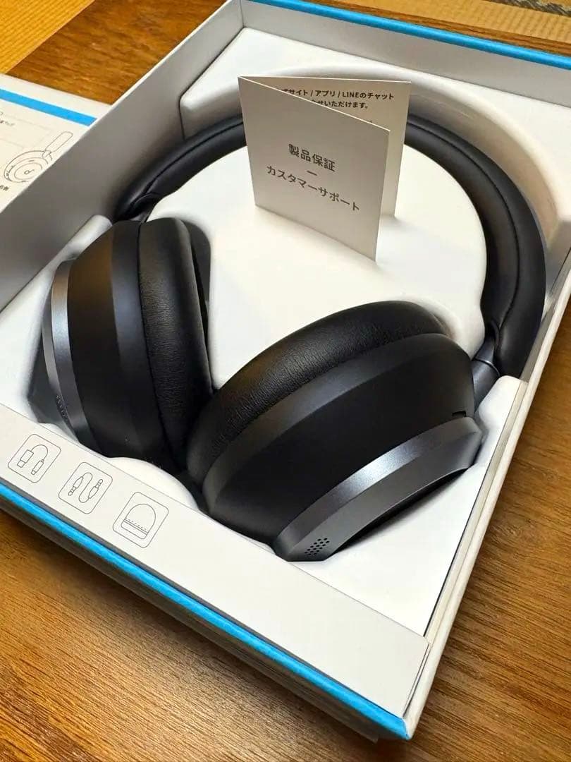 美品 Soundcore Space One Pro ワイヤレスヘッドホン