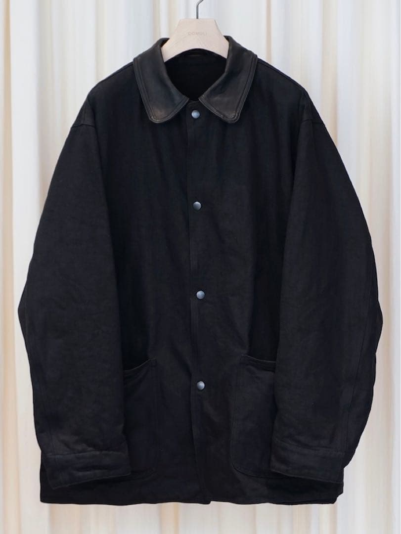 COMOLI 24AW デニム レザー ワークジャケット