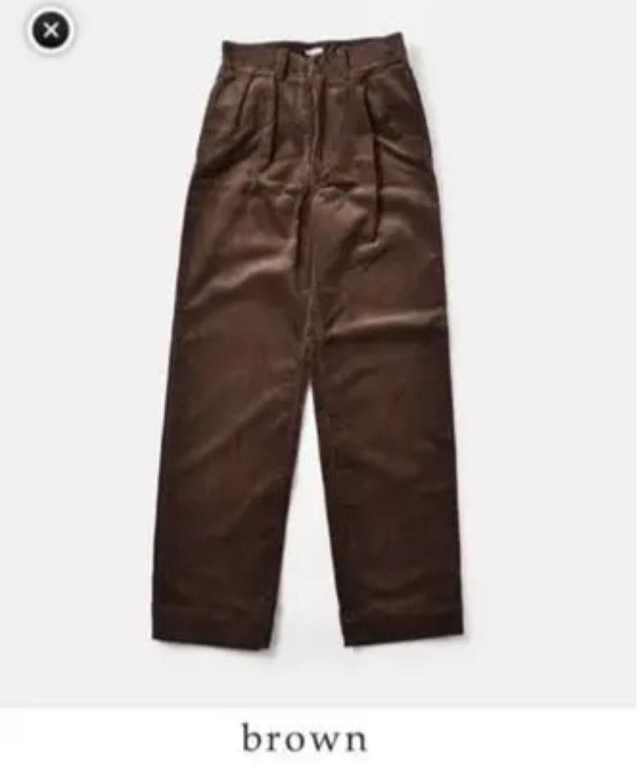 LENO コーディロイパンツ