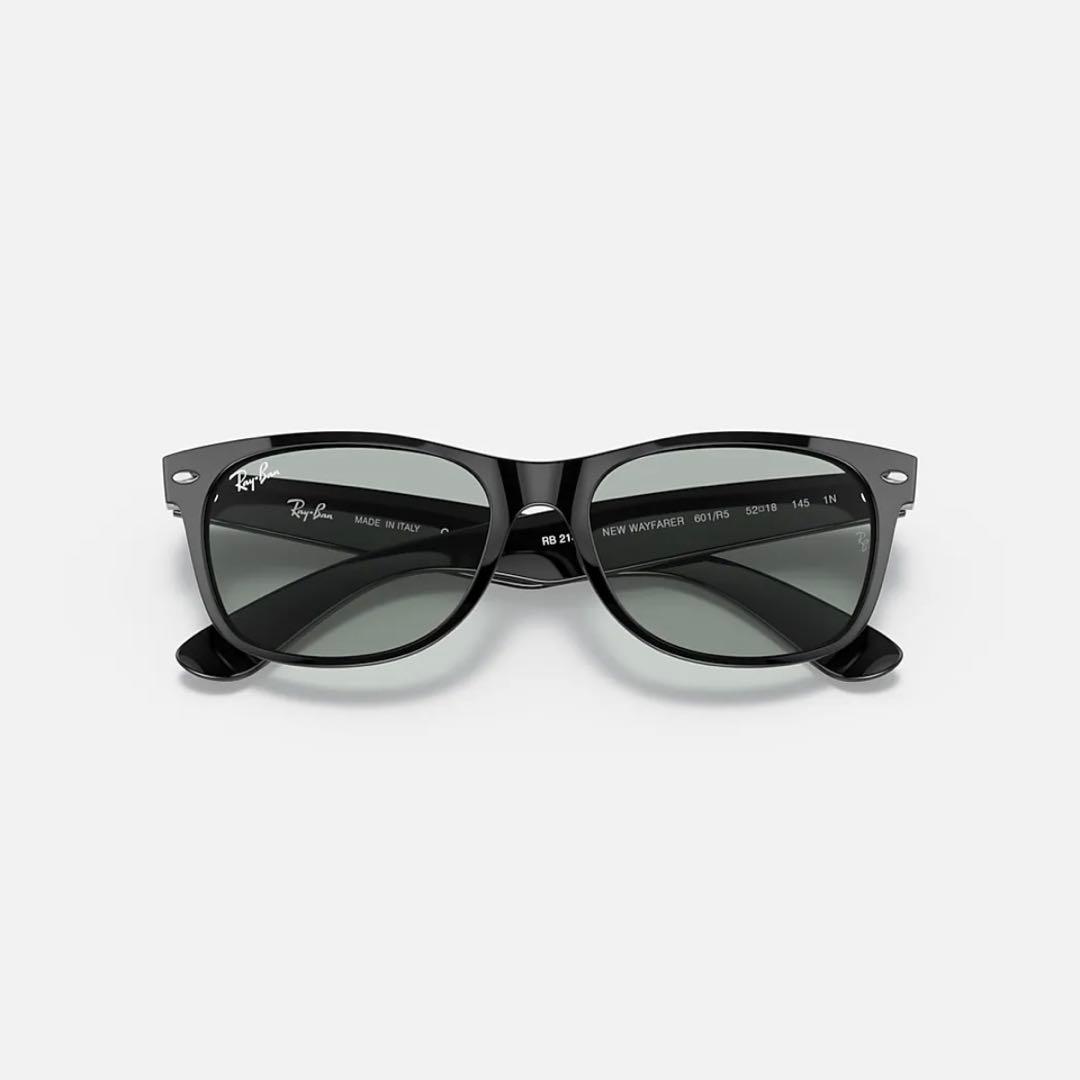 未使用【Ray-Ban】サングラス 黒 RB2132F NEW WAYFARER