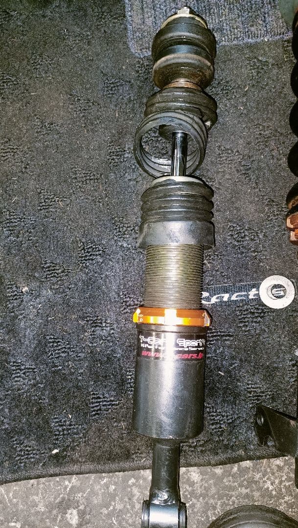 アルト HA36Sサスペンションキット コイルオーバー ブラック/オレンジ