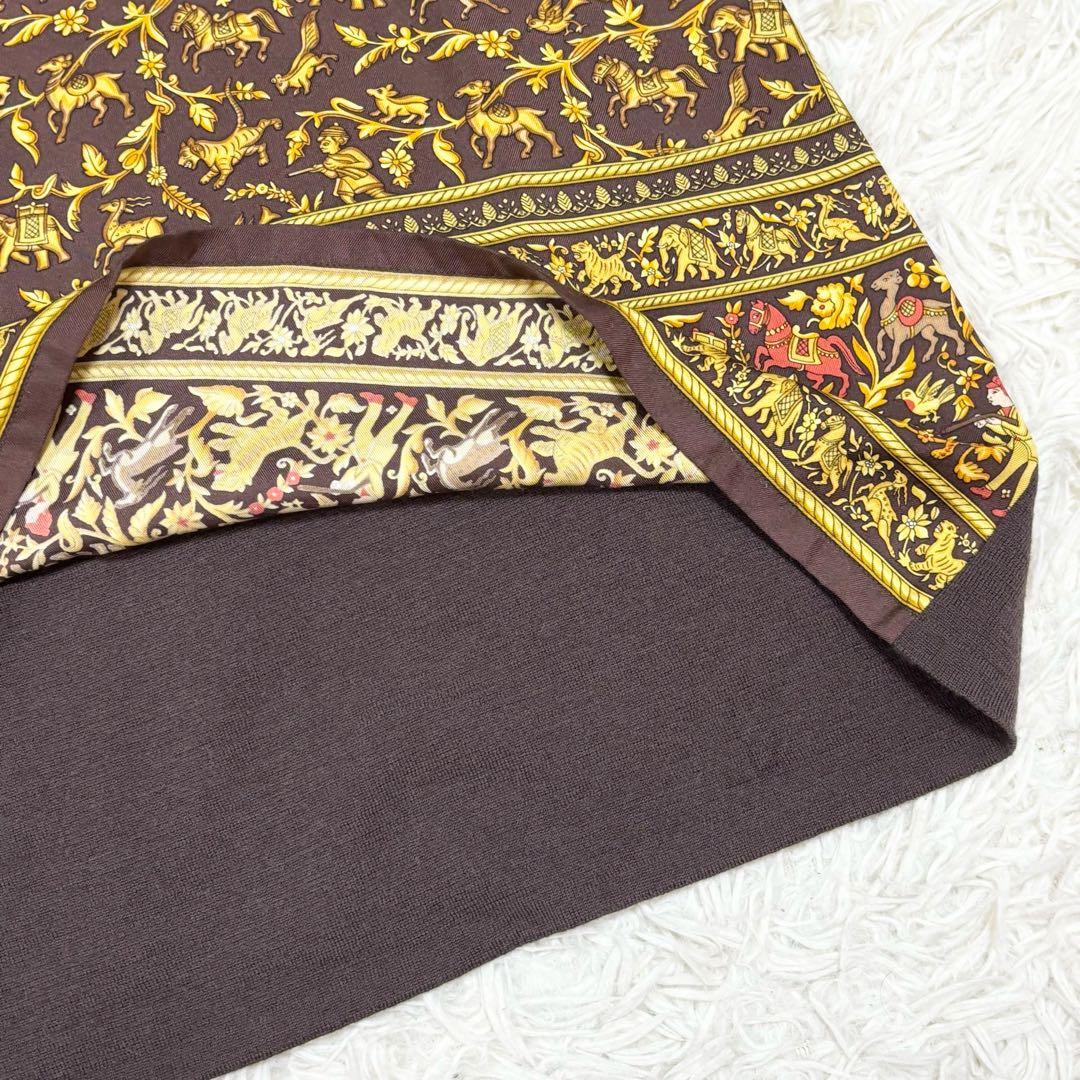 HERMES シルク100 マルジェラ期　CHASSEEN INDE トップス