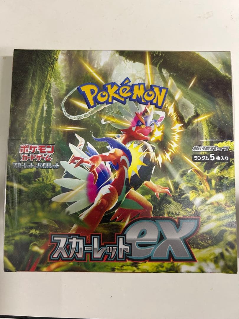 k*)様 ポケモン スカーレットex 1BOX シュリンク付き