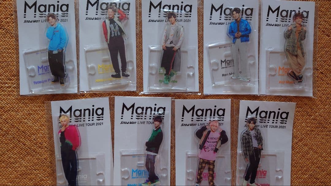  Man LIVE TOUR 2021Mania アクスタ9人セット