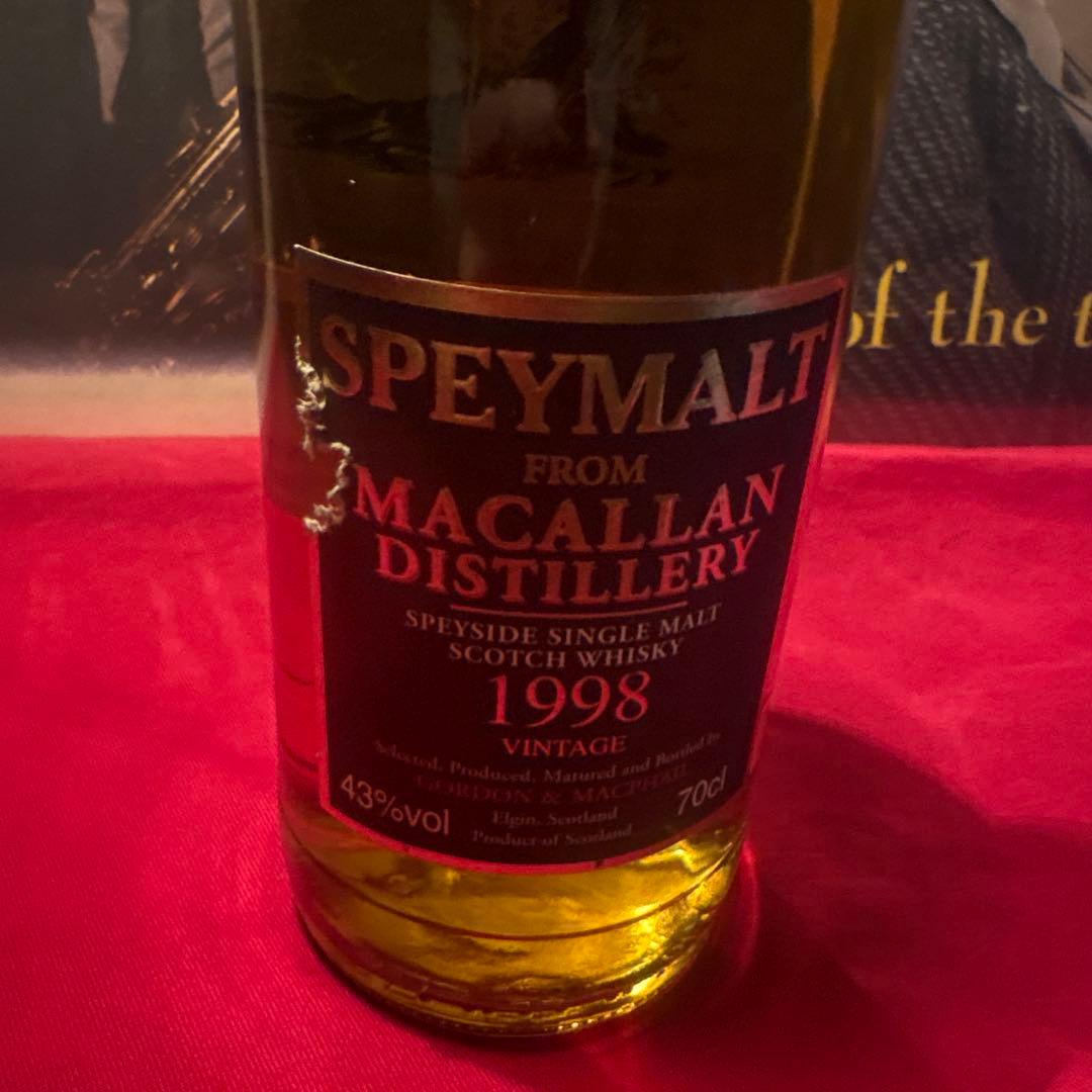 ウイスキー Speymalt Macallan Distillery 1998 700ml