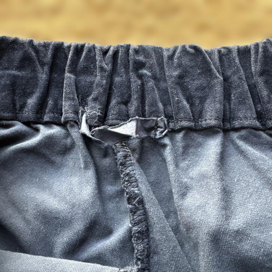 ALBUM DI FAMIGLIＡVELVET BASIC TROUSERS