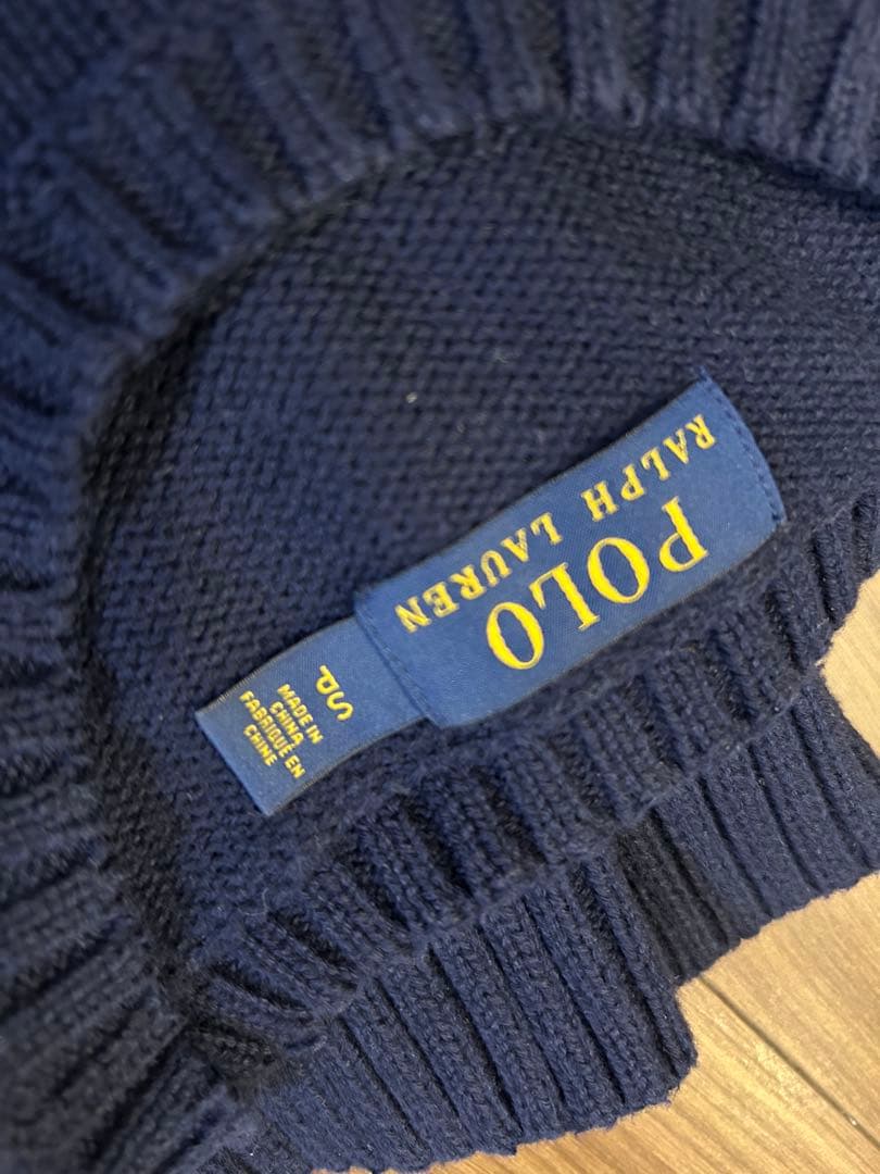 Polo by Ralph Lauren ニットセーター Sネイビー