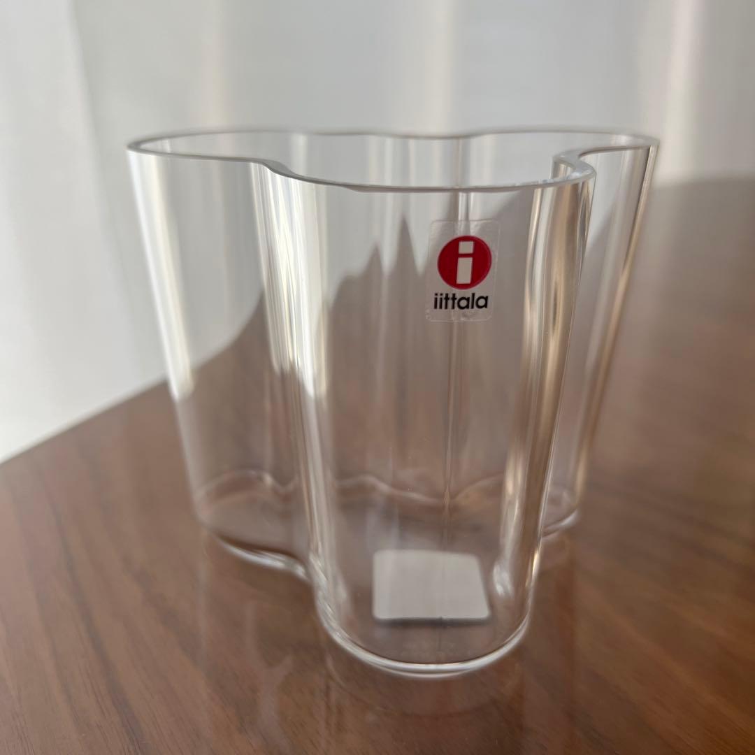 イッタラ アルヴァ　アアルト ベース 95mm クリア