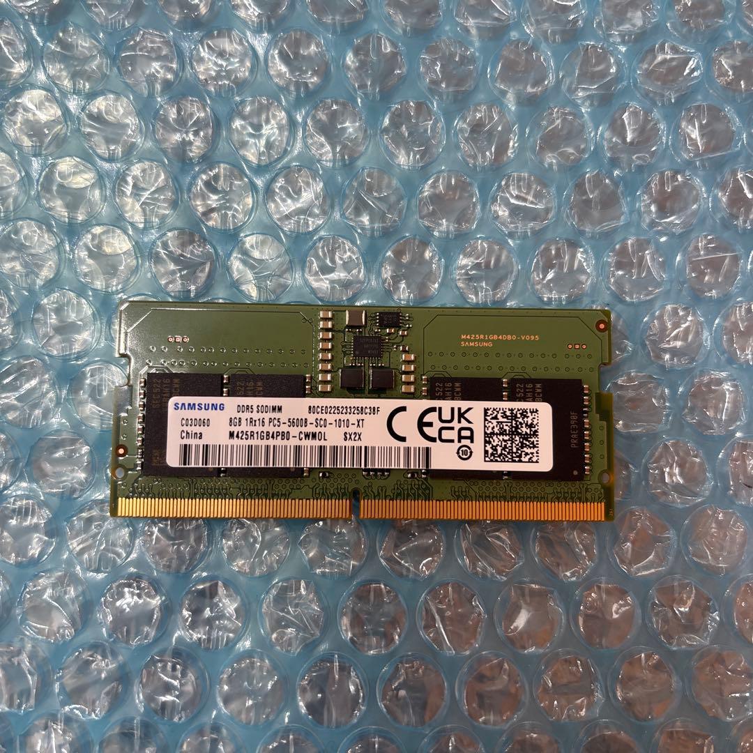 ⑥HP純正 SAMSUNG DDR5 SODIMM 8GB