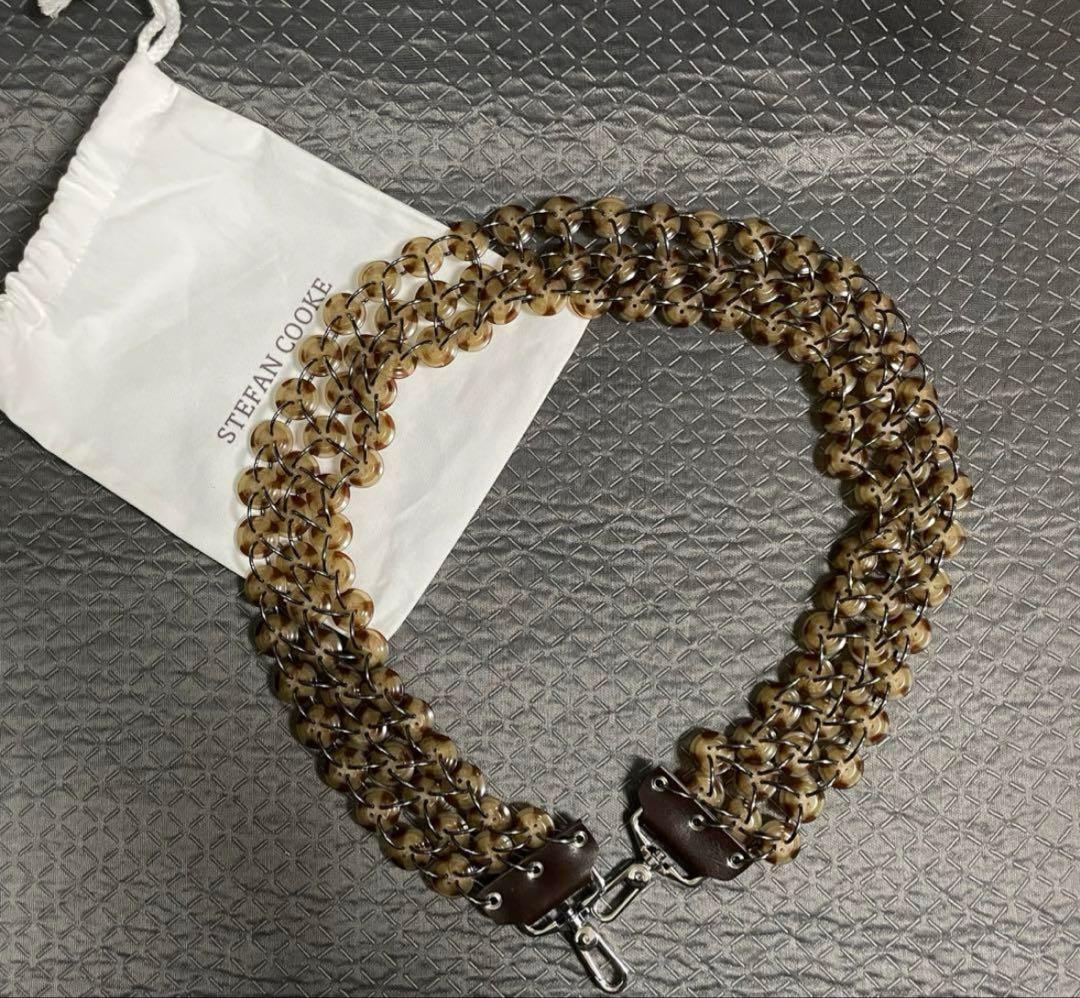 stefan cooke 21SS ボタンストラップ