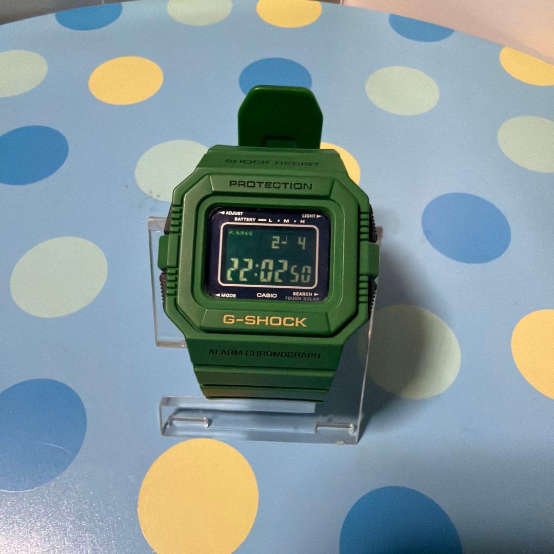 CASIO G-SHOCK G-5500C グリーン タフソーラー