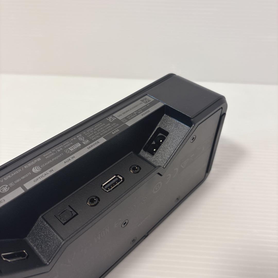 【極美品】 BOSE TV Speaker サウンドバー 431974 2019