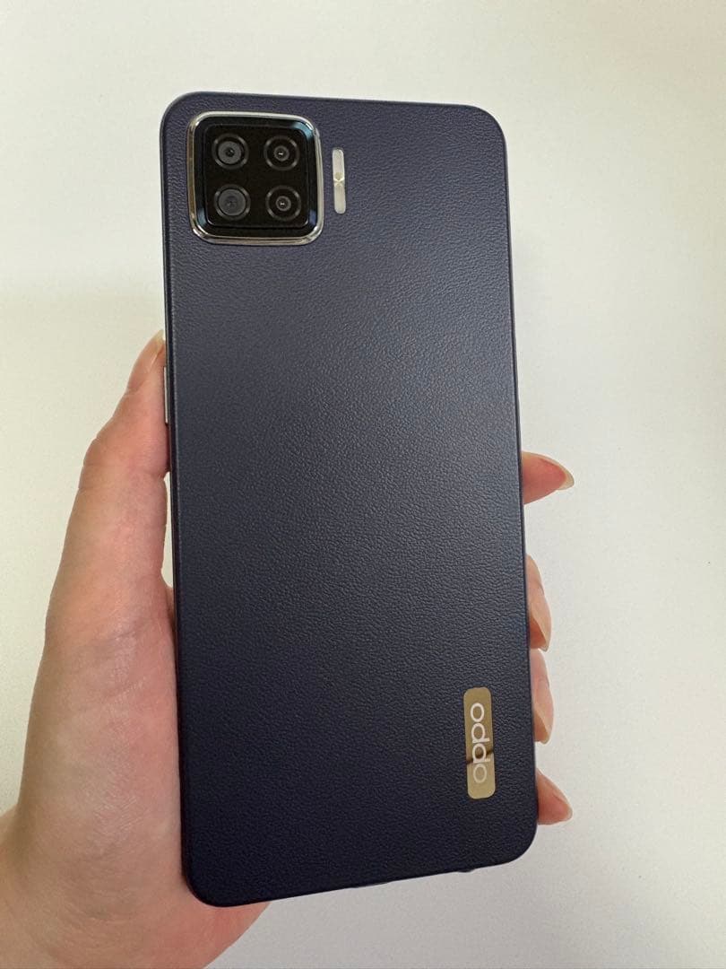 OPPO A73 ネイビーブルー
