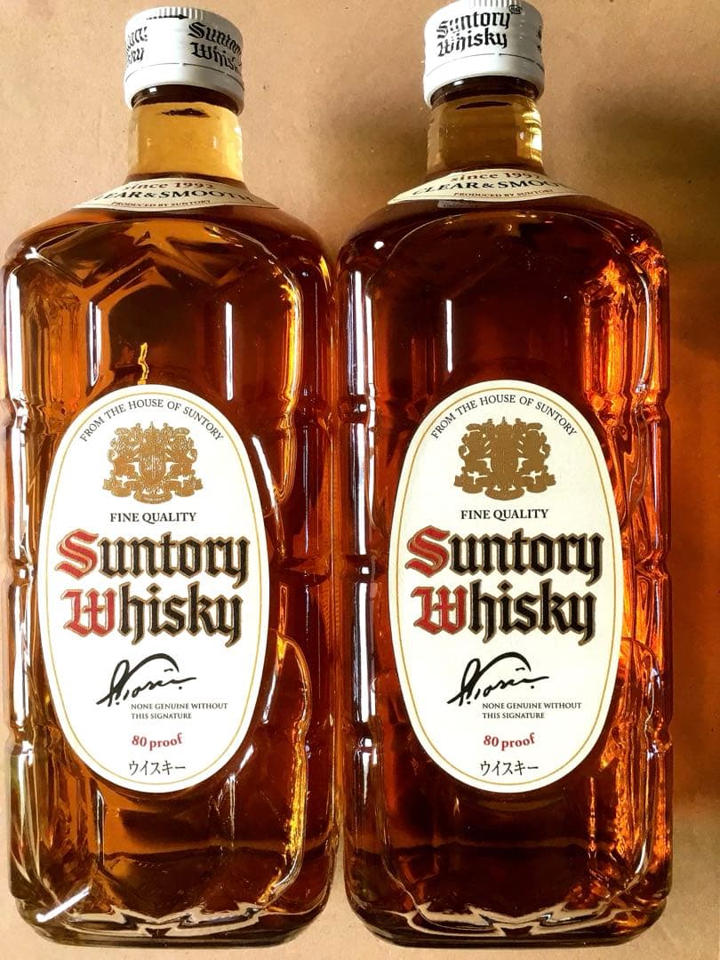 サントリーウイスキー 白角　700ml 2本組