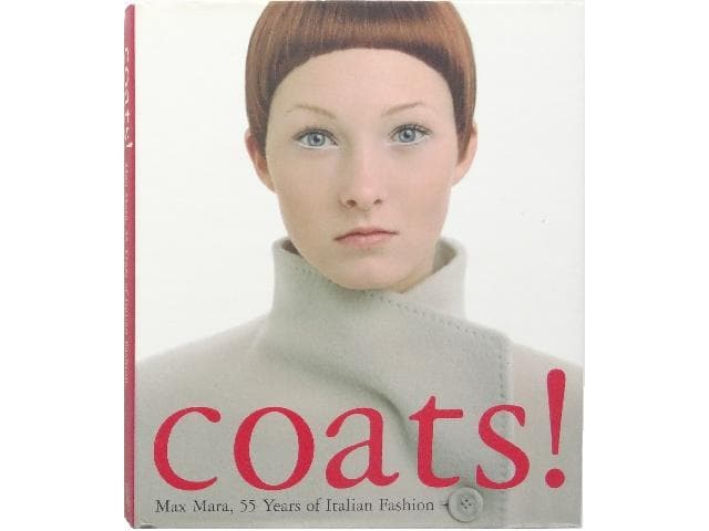洋書◆マックスマーラのコート写真集 本 イタリア ファッション Max Mara