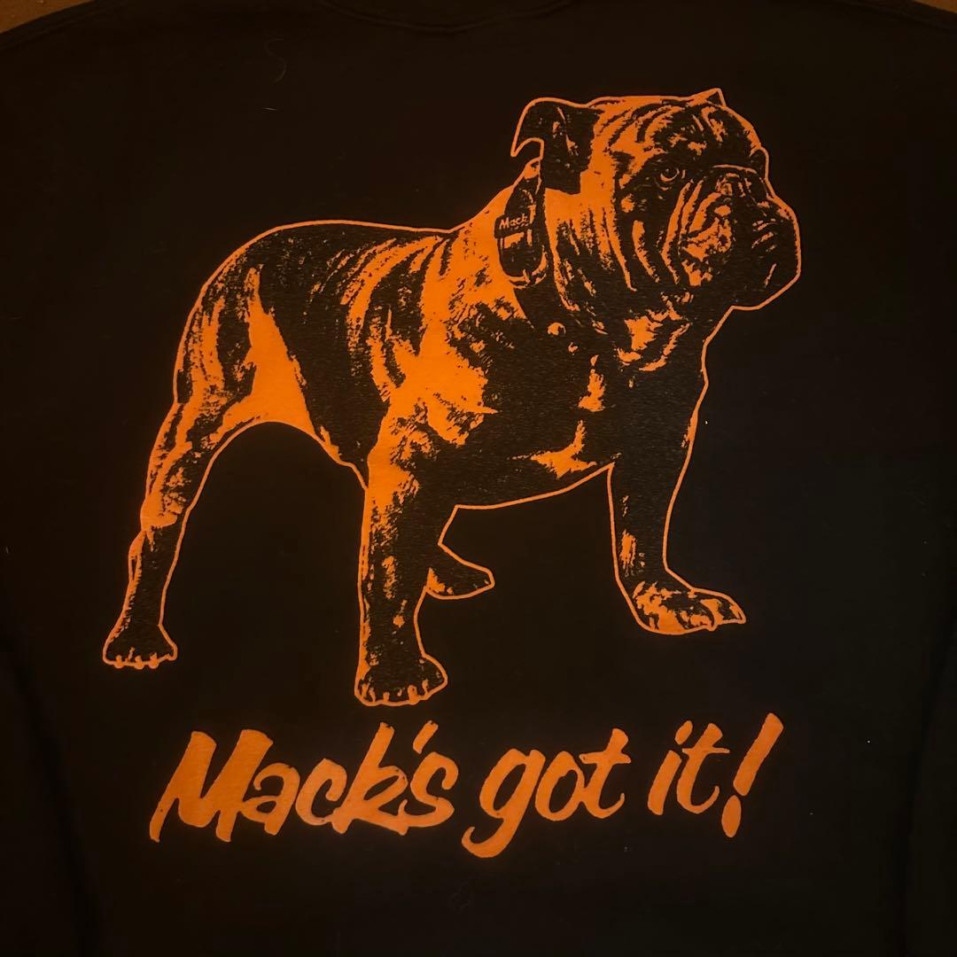 Mack trucks スウェット M 黒 ブルドッグ　マックトラック