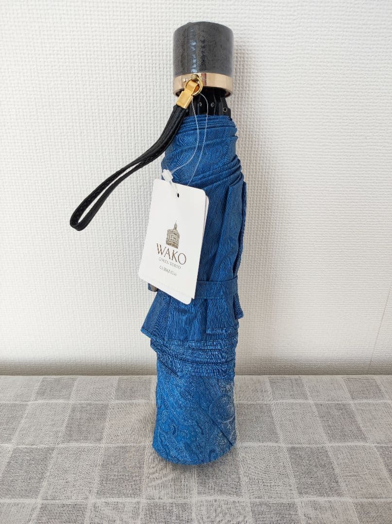 WAKO 折りたたみ傘 ブルー