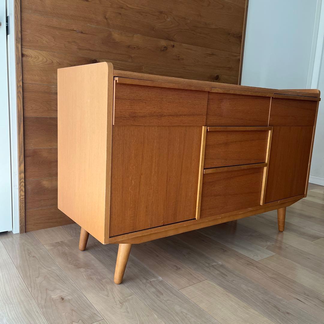 unico ALBERO ミッドセンチュリー風キャビネット
