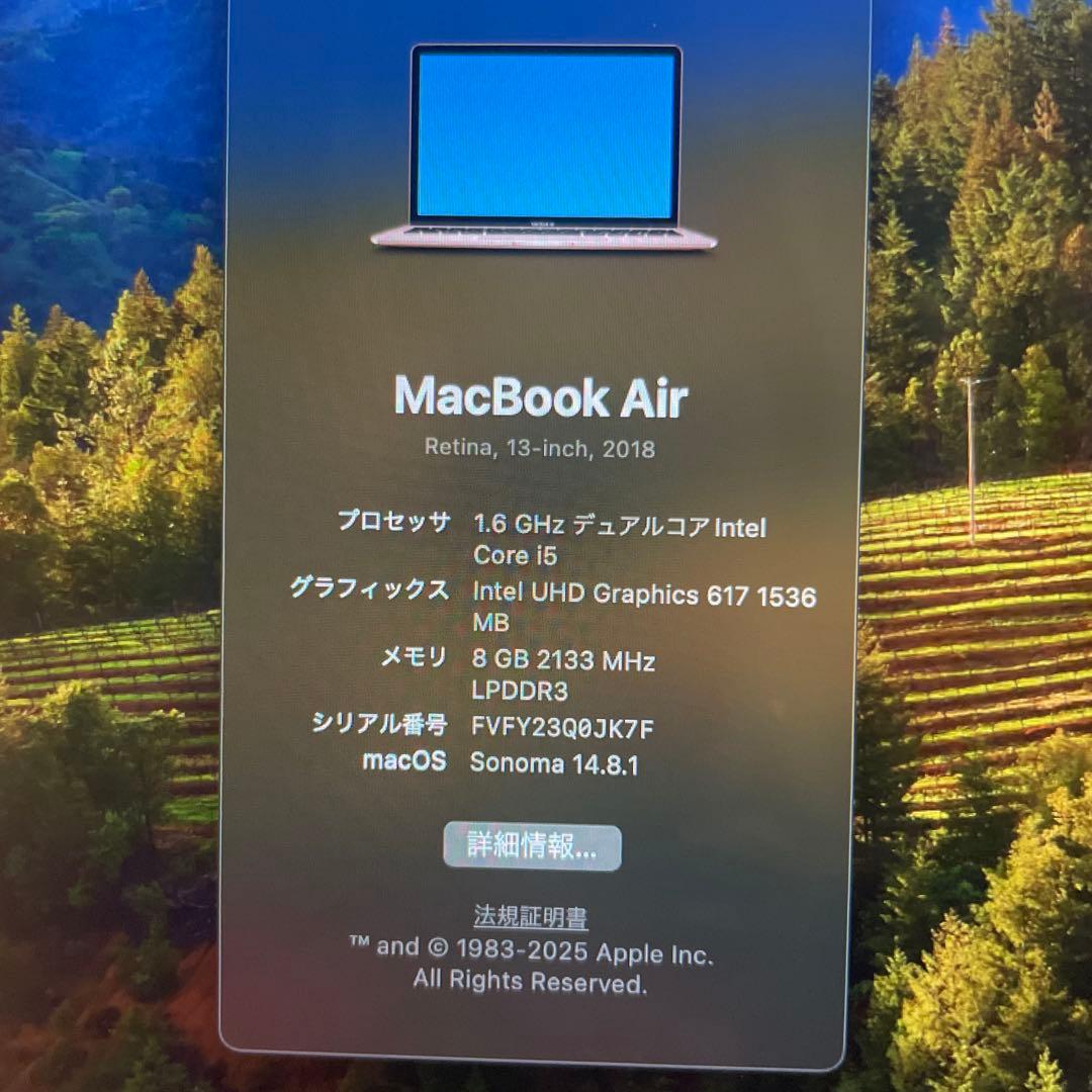 MacBook Air ローズゴールド 本体