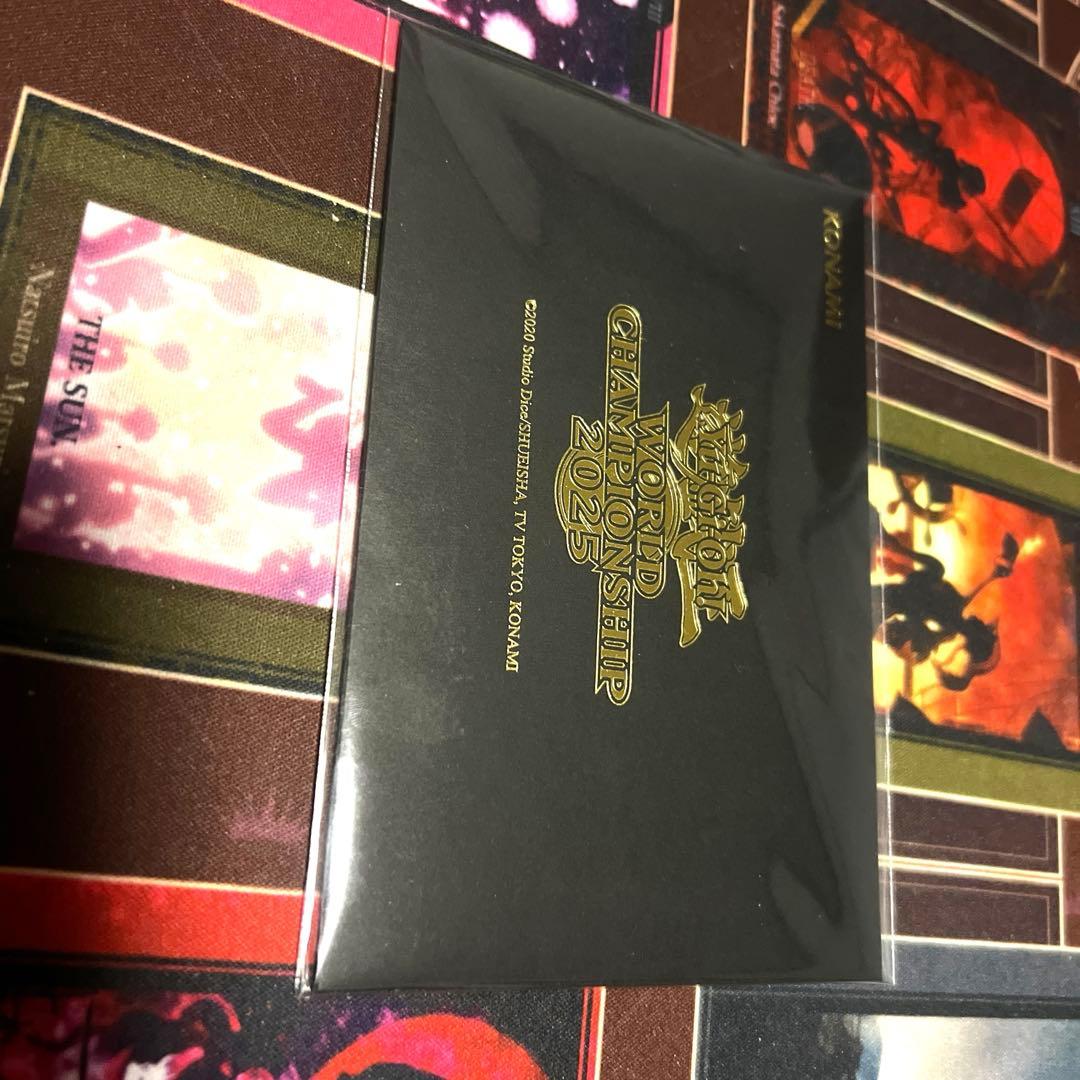 遊戯王　セレブレーション　イベント　2025 wcs 新品未開封　黒封筒　WCS