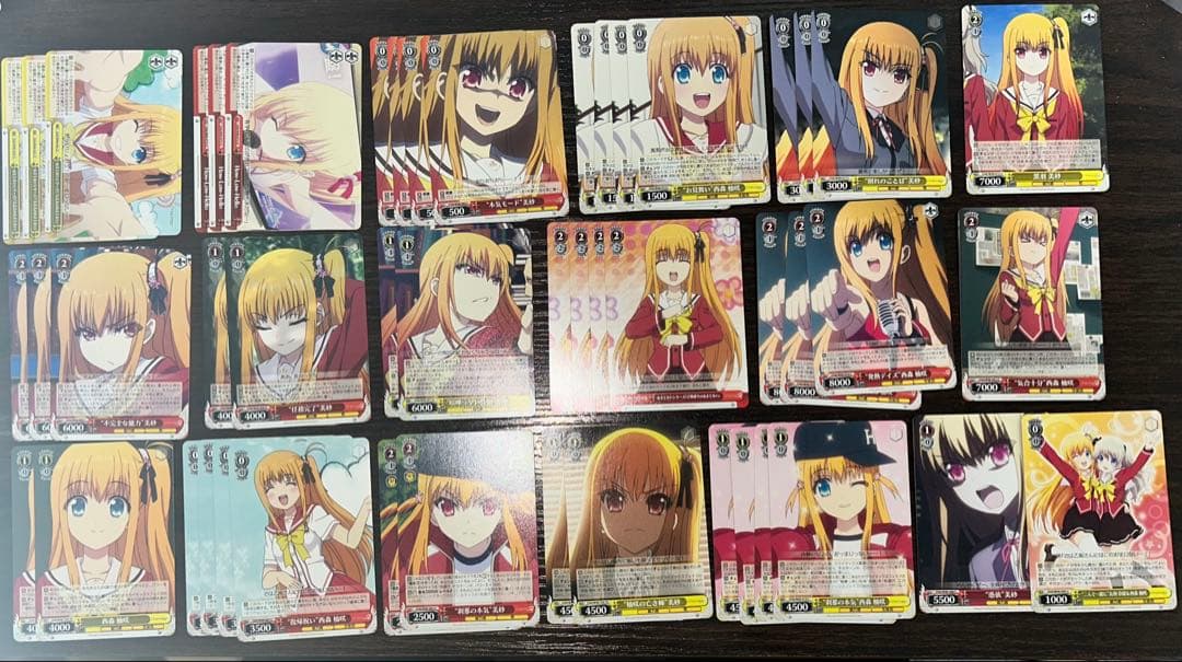 限定値下げ ヴァイスシュヴァルツ デッキパーツ Charlotte SRやRRR