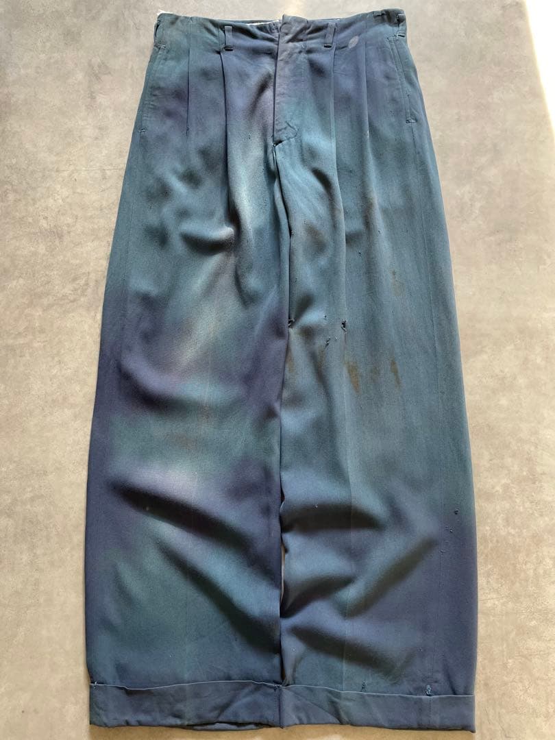 や*こ様 鬼フェード 50s レーヨンギャバスラックス ロカビリー