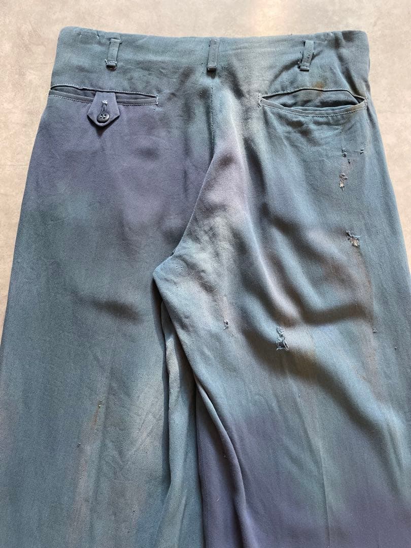 や*こ様 鬼フェード 50s レーヨンギャバスラックス ロカビリー