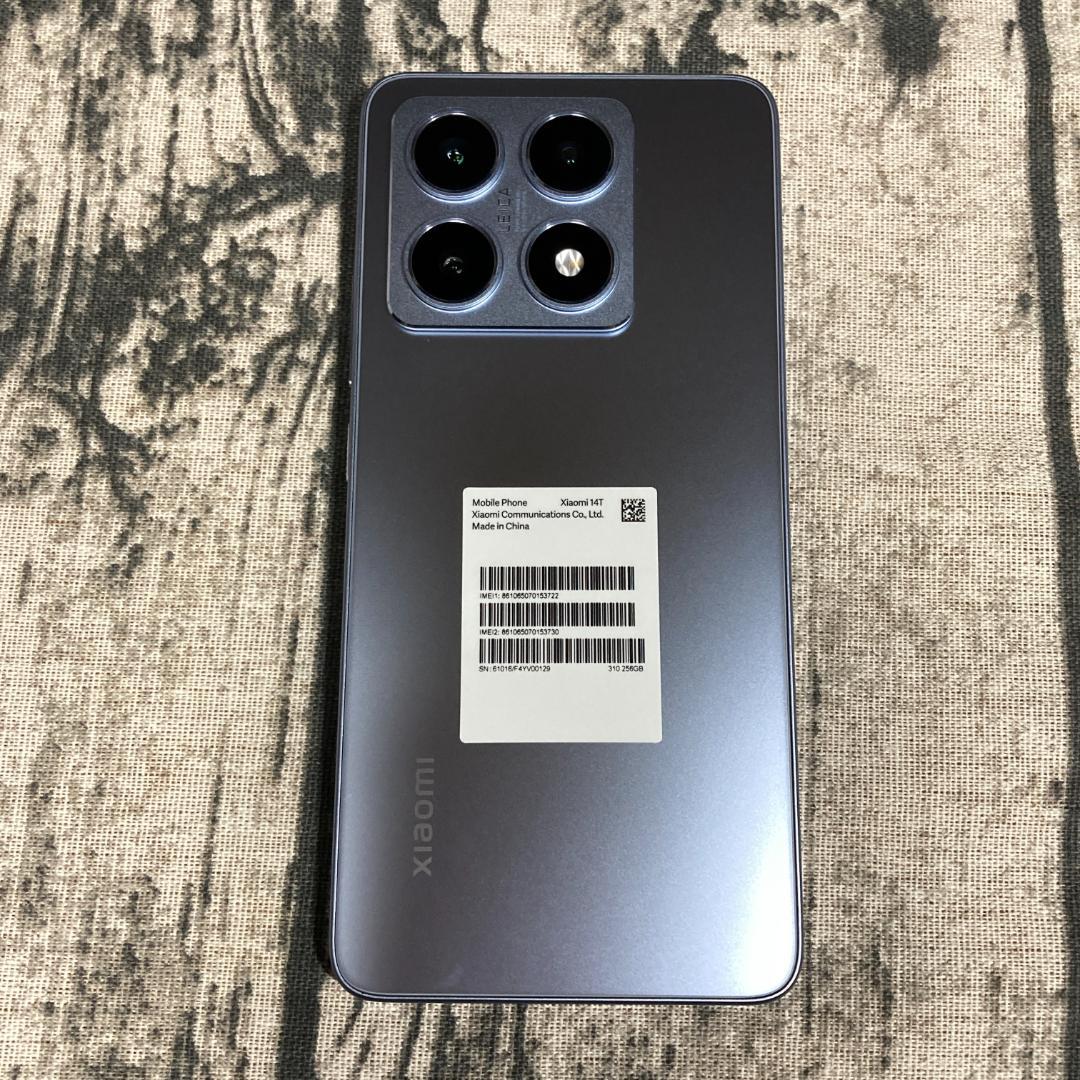 ◆Xiaomi 14T おサイフケータイ/FeliCa対応！ LEICAカメラ