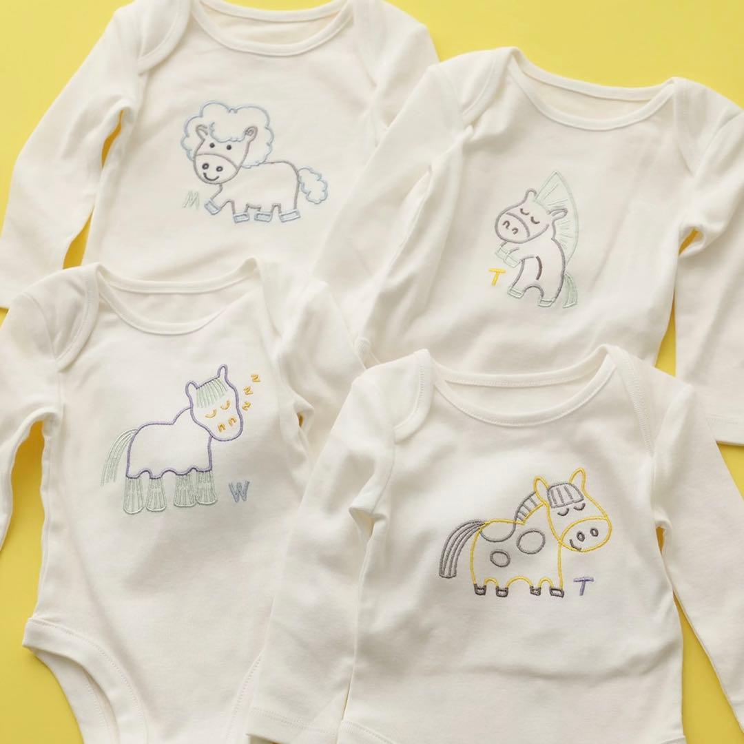 ステラマッカートニーキッズロンパース７枚セット