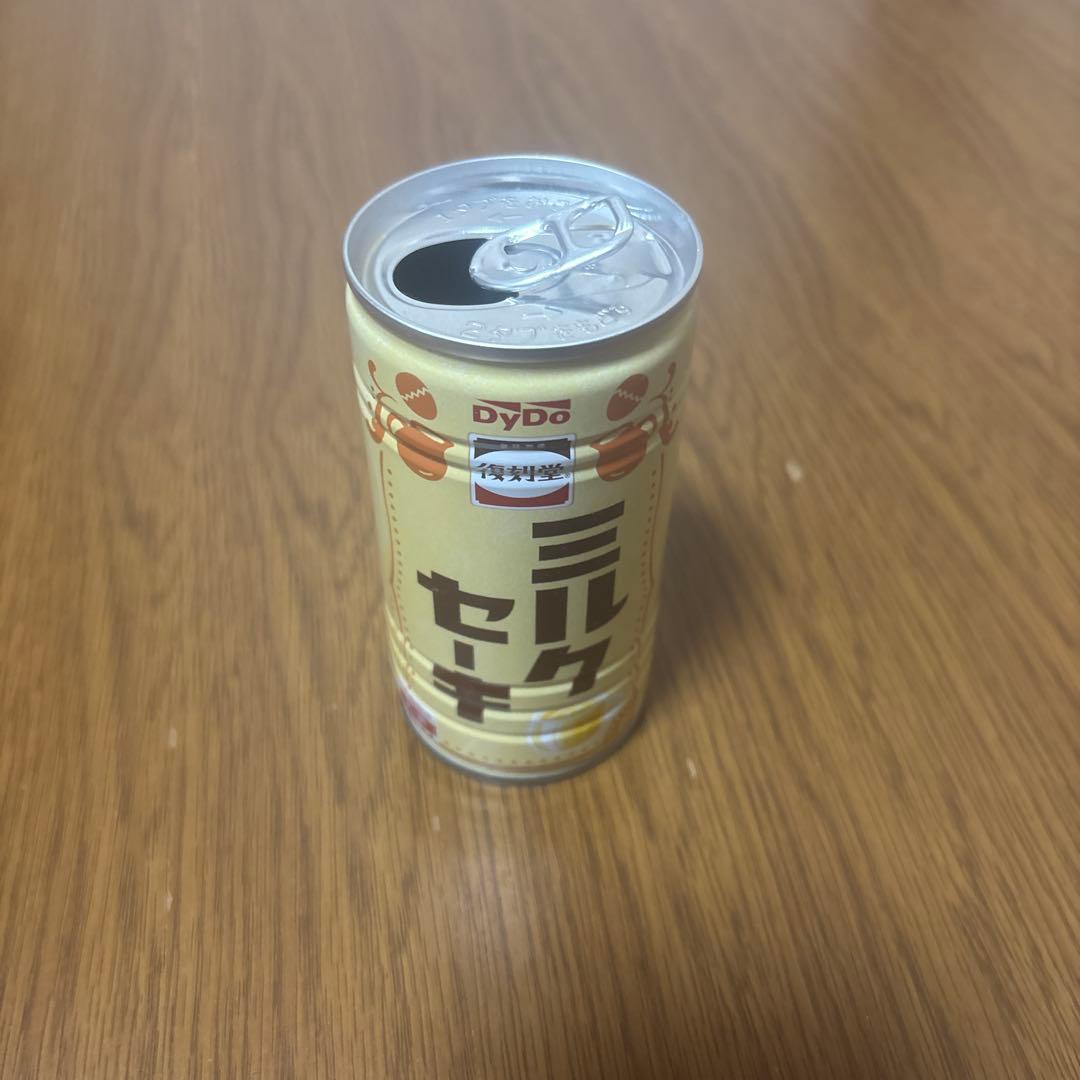 DyDo ミルクセーキ 350ml缶 飲み終わり