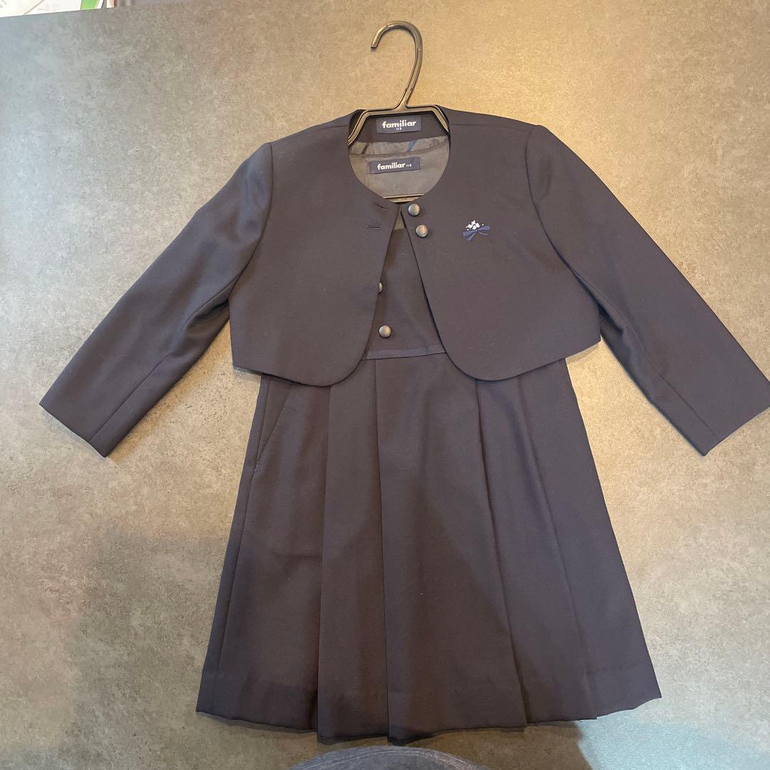 【即発送心掛けております☆】familiar アンサンブル115センチ