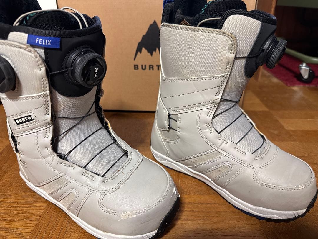 スノーボード BURTON Felix Boa Wms 6(23cm) Gray Cloud