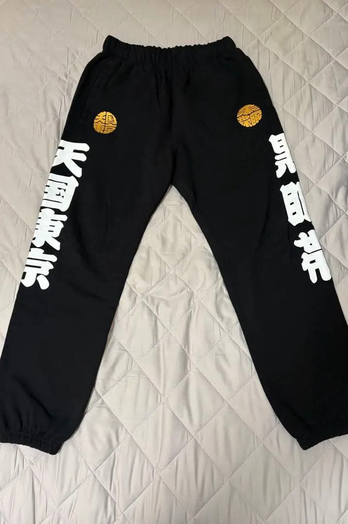 即完　BlackEyePatch×WACKO MARIAスウェット上下L 金刺繍