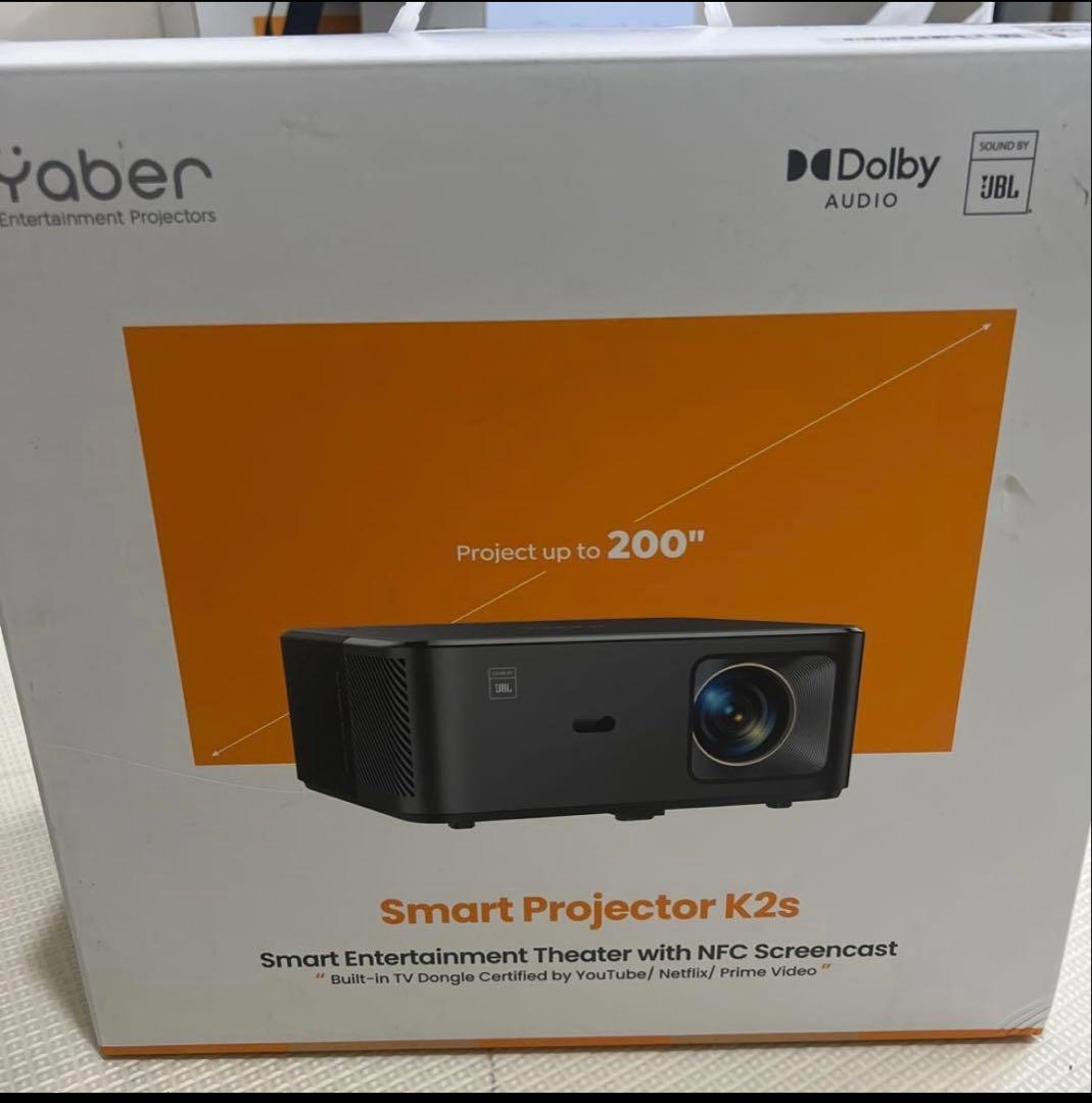 Yaber k2sプロジェクター JBLスピーカー内蔵