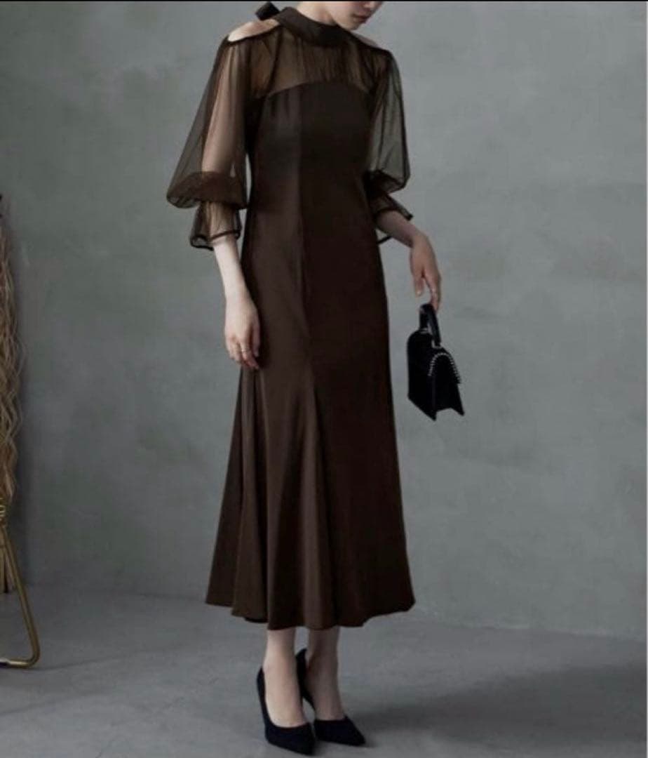 最終価格etoll. Dorry Doll カットアウトマーメイドドレス　M