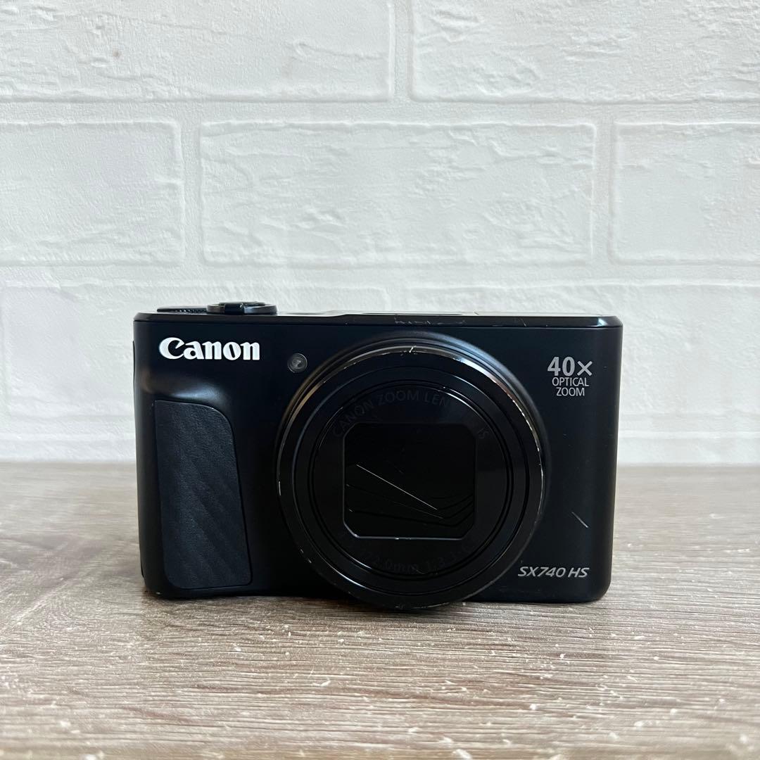【訳あり】CANON PowerShot SX740HS ブラック