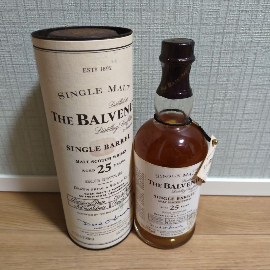 バルヴェニー 25年 シングルバレル 700ml