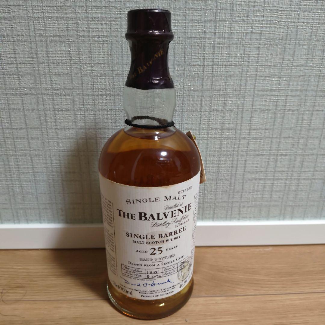 バルヴェニー 25年 シングルバレル 700ml