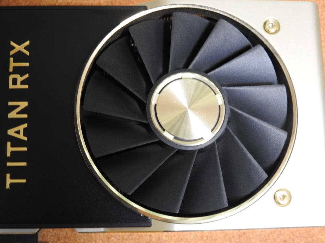 【美品・動作確認済】NVIDIA TITAN RTX
