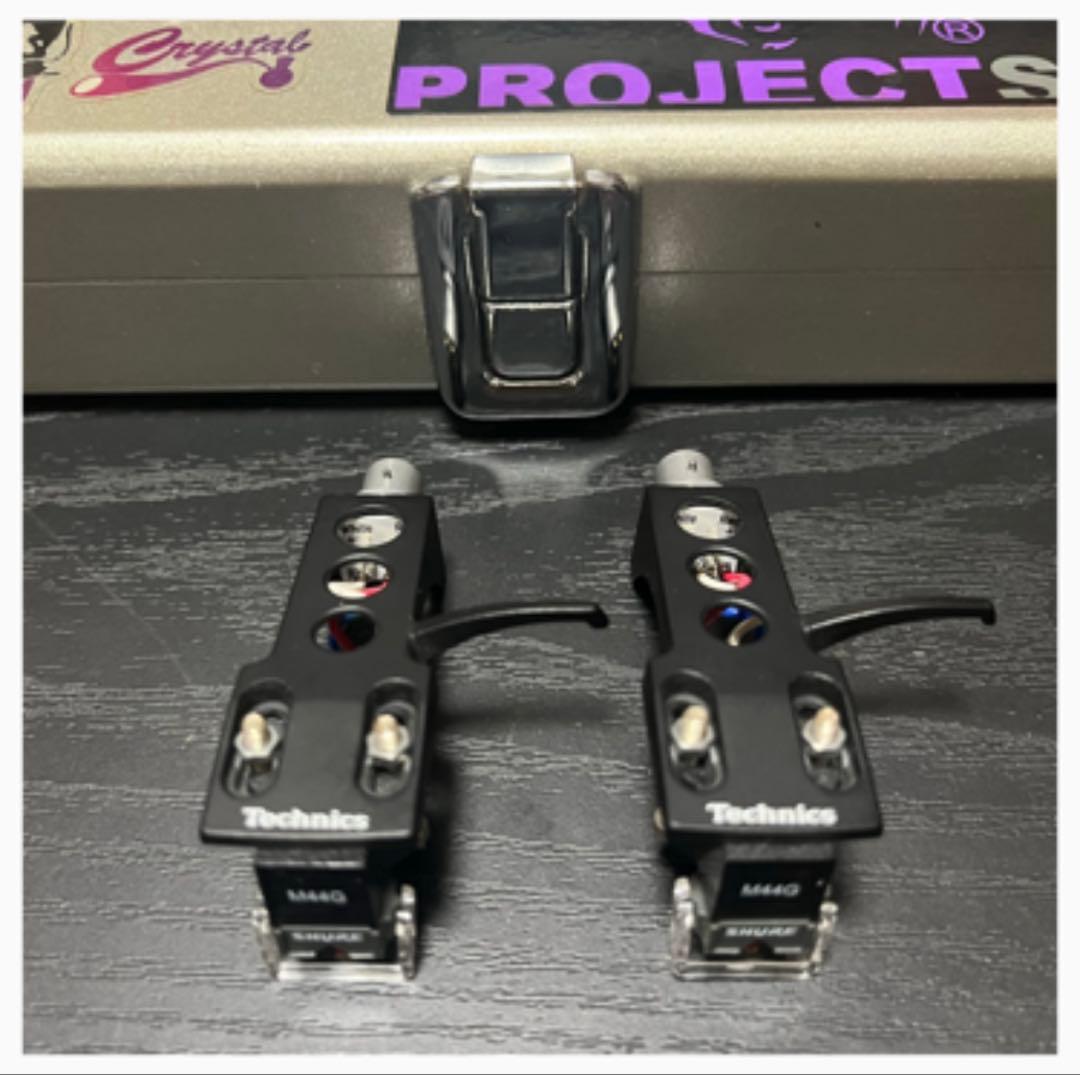 【早い者勝ち】SHURE M44G カートリッジ ヘッドシェル2個＋オマケ複数