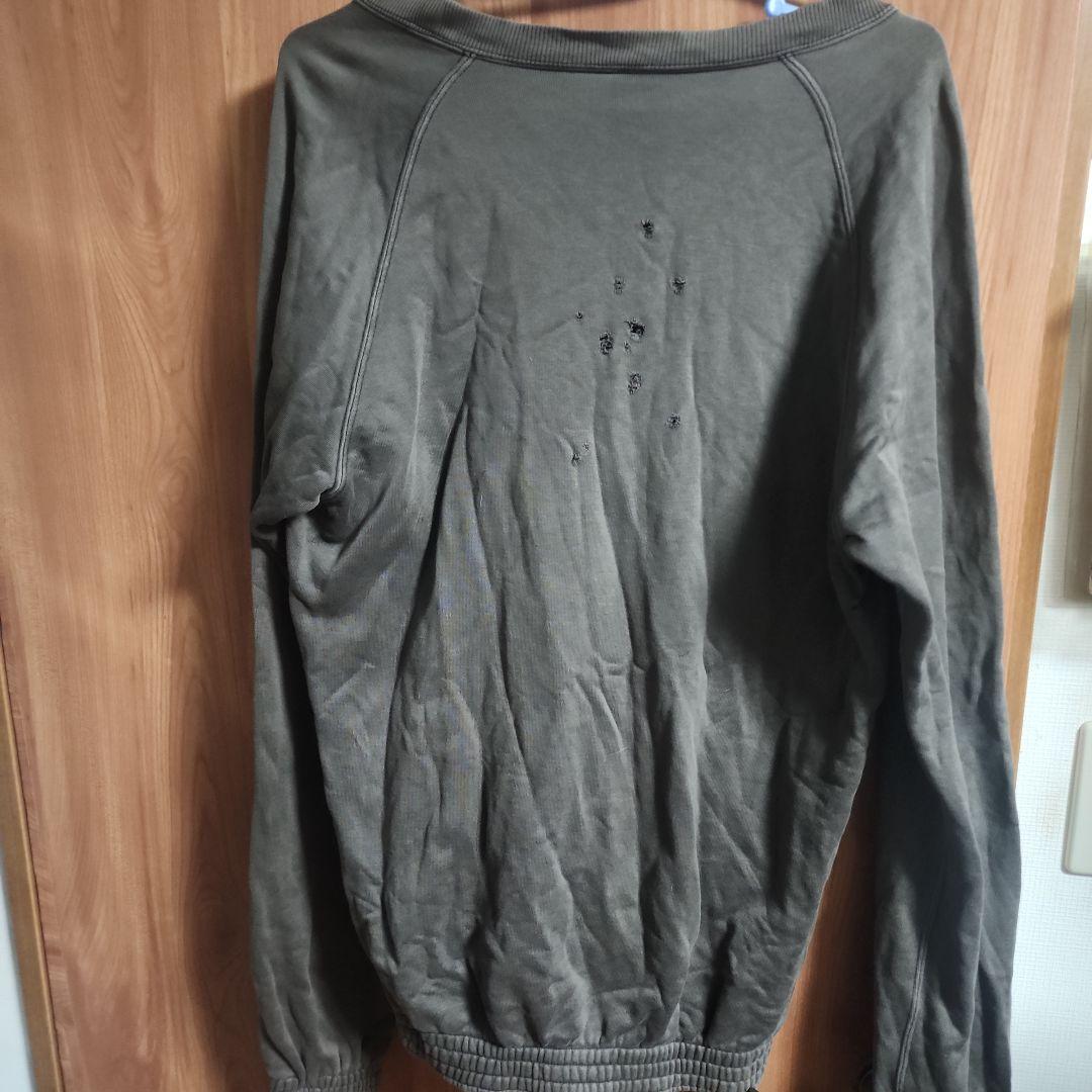 NUMBER (N)INE TIME期　ジオバーニ スウェット　弾丸穴空き　３