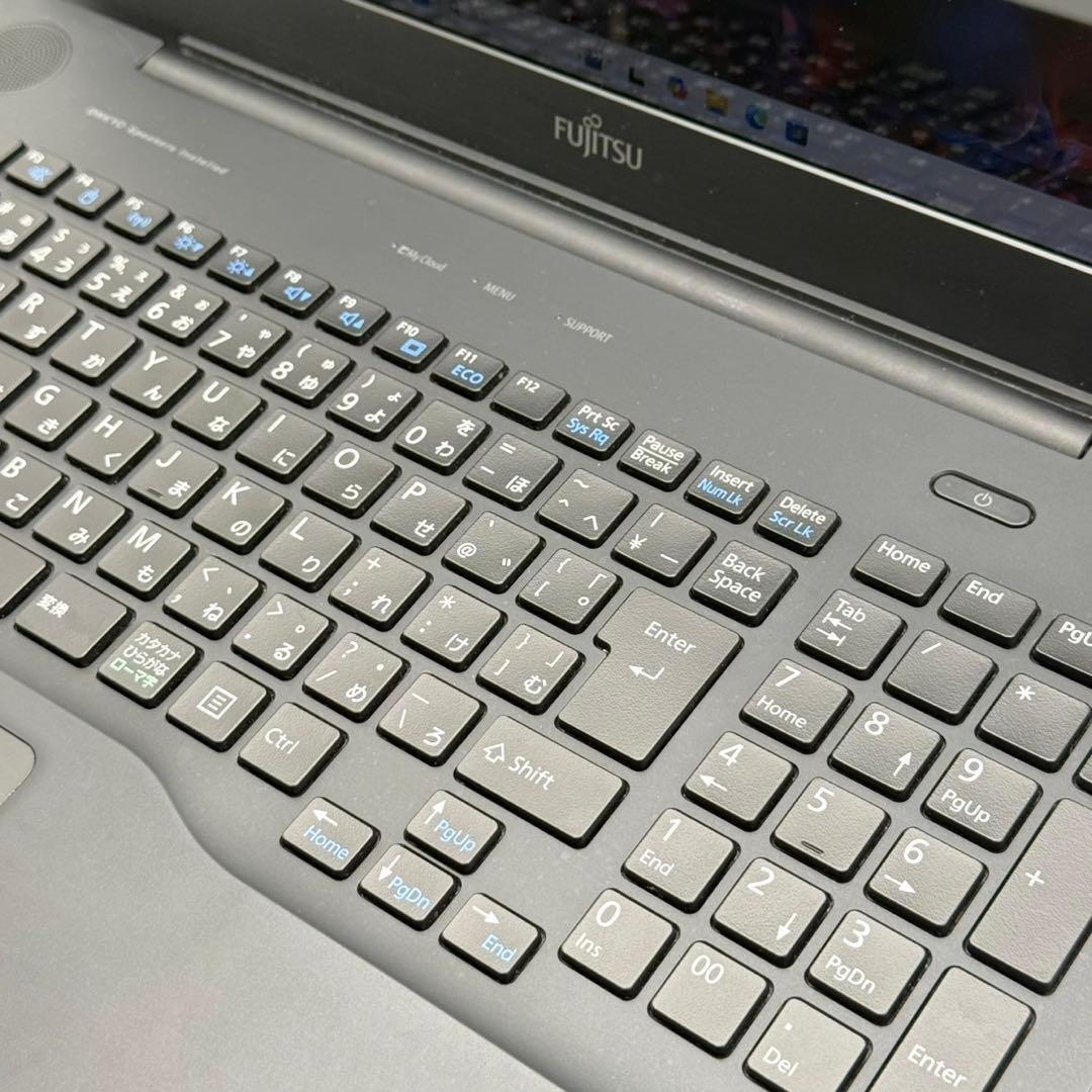 富士通 ノートPC Ryzen3 20GB 新品SSD512 DVD 超高速起動