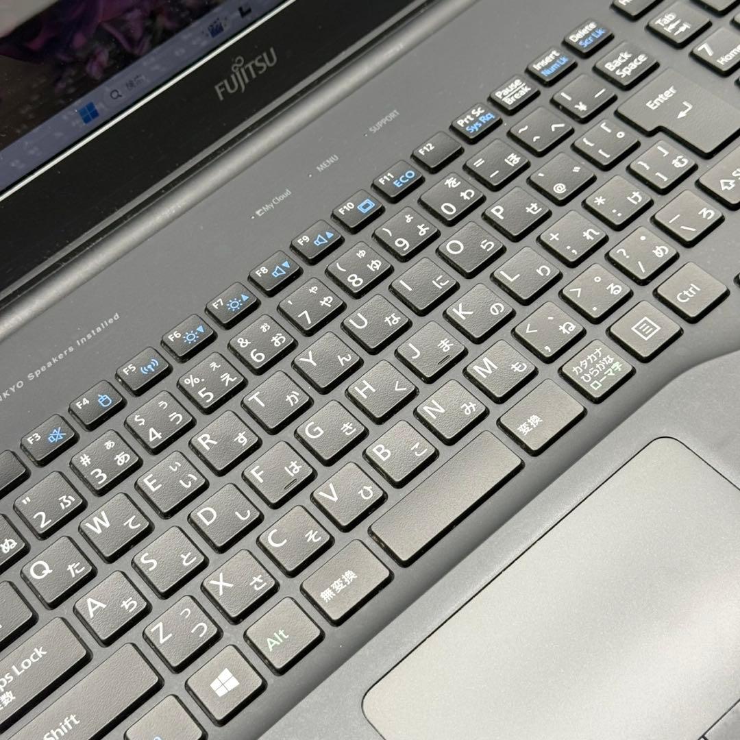 富士通 ノートPC Ryzen3 20GB 新品SSD512 DVD 超高速起動