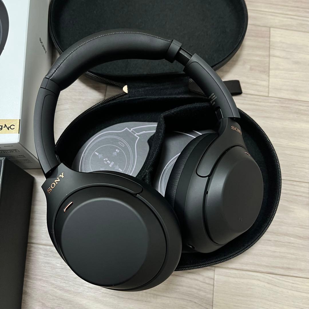 SONY WH-1000XM4 ワイヤレスヘッド ブラック