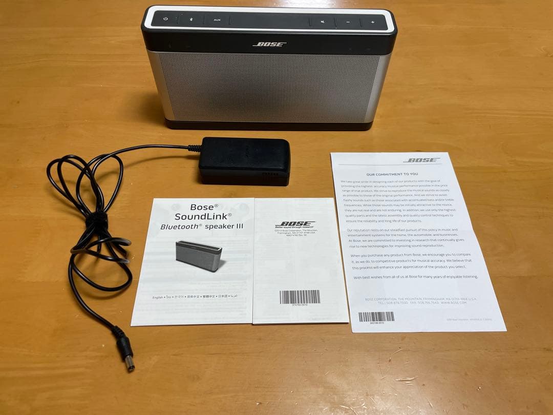 【美品】BOSE Soundlink Bluetooth SpeakerⅢ